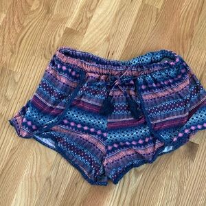 Multicolor Soft Patterned Shorts